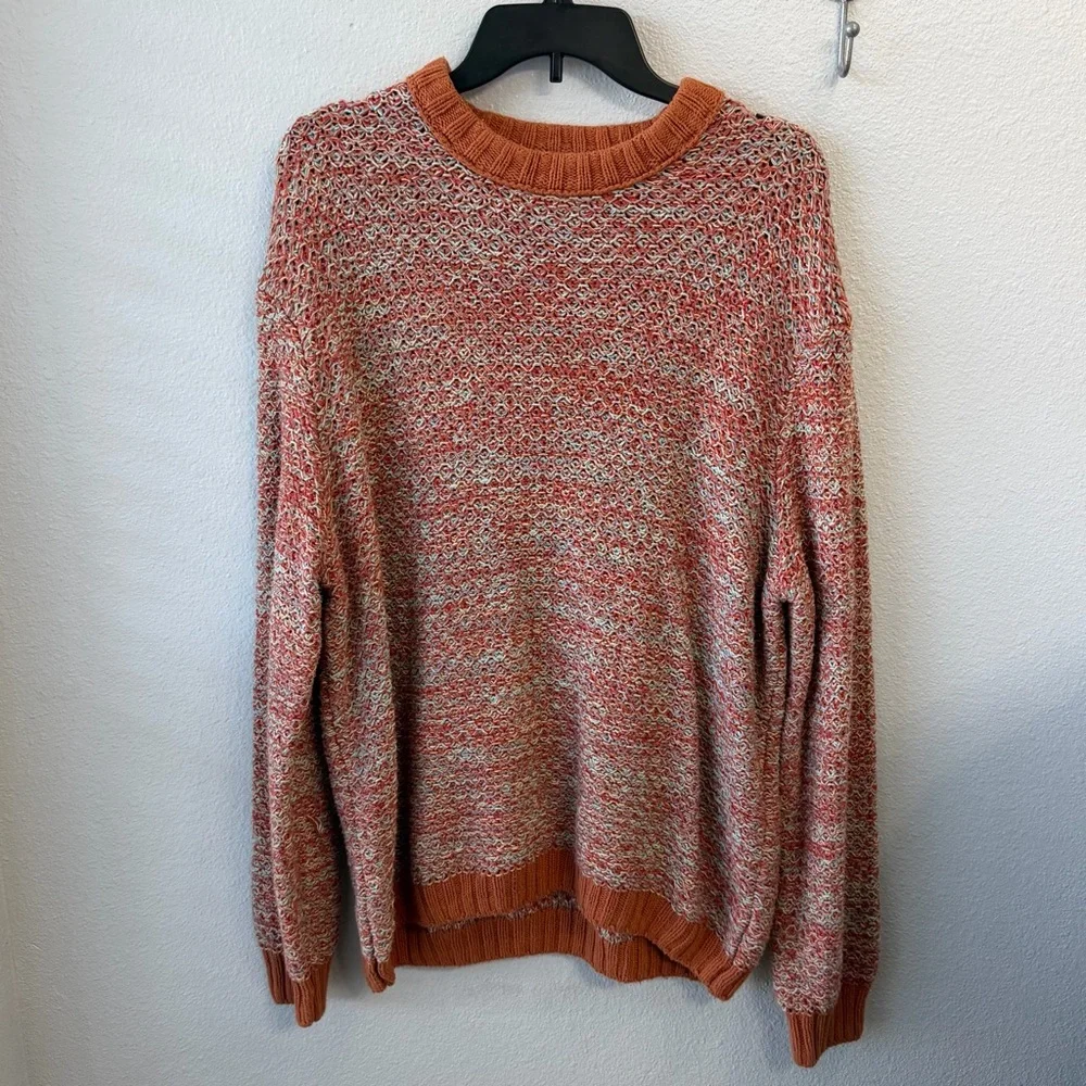 BDG Men's Multicolor Crewneck Sweater - Picture 2 of 5
